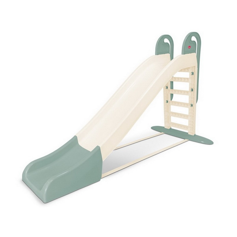 Велика дитяча гірка для катання Doloni 014550/23 кремово-м'ятна, 243 см