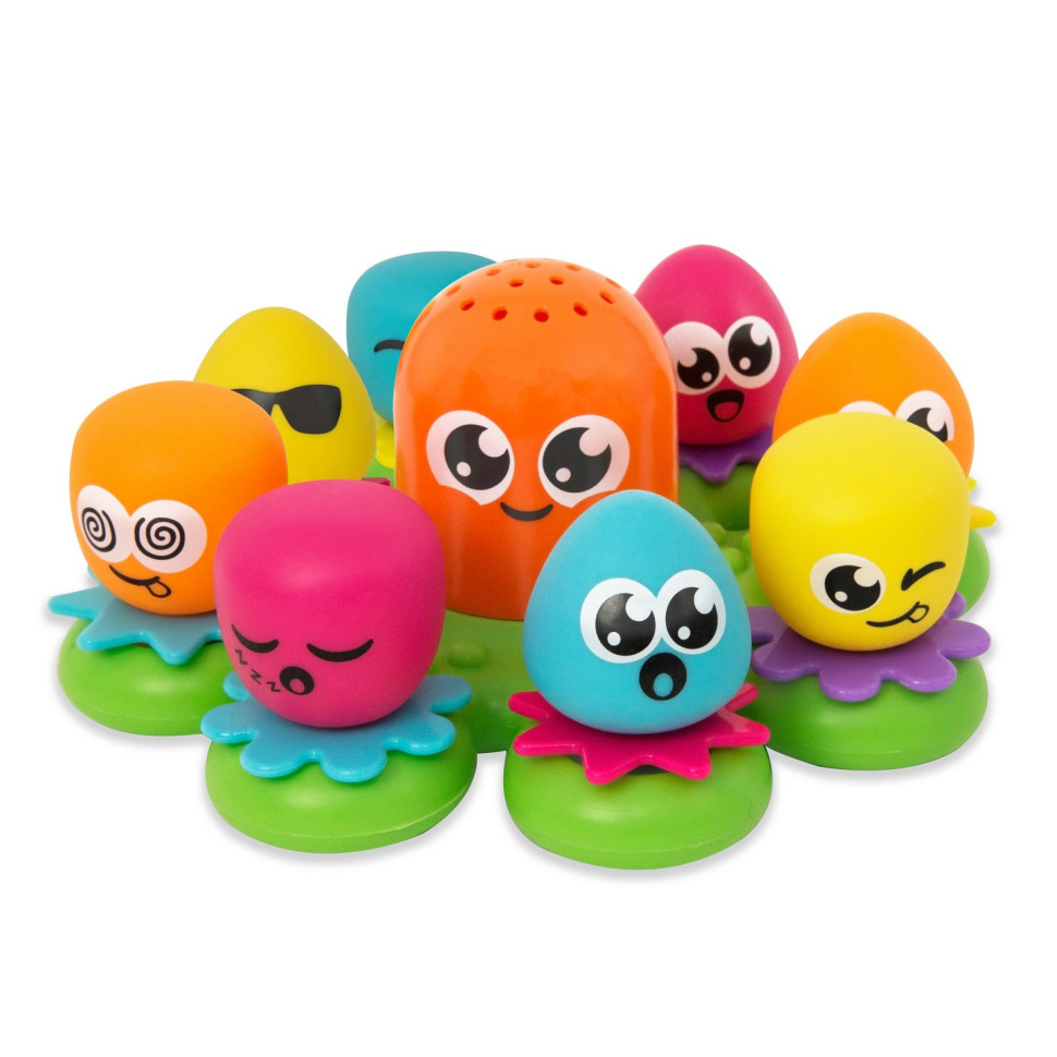 Игрушка для ванной Осьминоги Toomies E2756 с цифрами