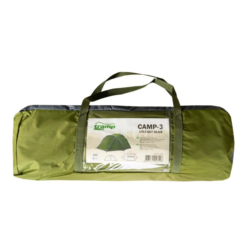 Палатка Lite Camp 3 Tramp UTLT-007-olive