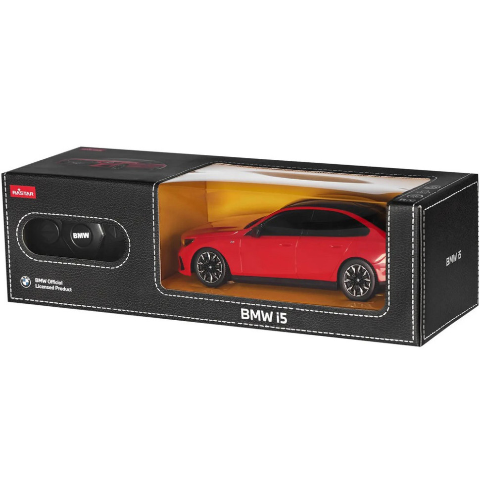 Машинка на радиоуправлении BMW i5 Rastar 10180 red, масштаб 1:24