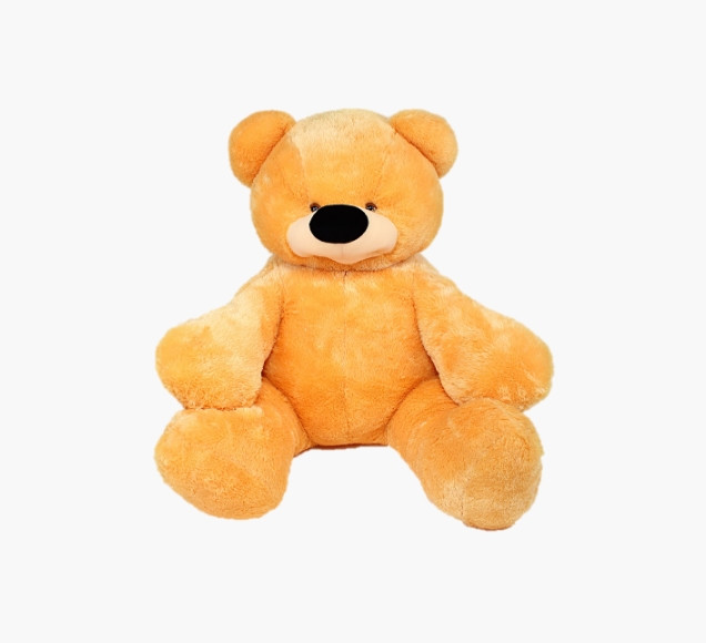 Великий плюшевий ведмедик Бублик 140 см медовий Б№4-мед по цене 1 396 грн.