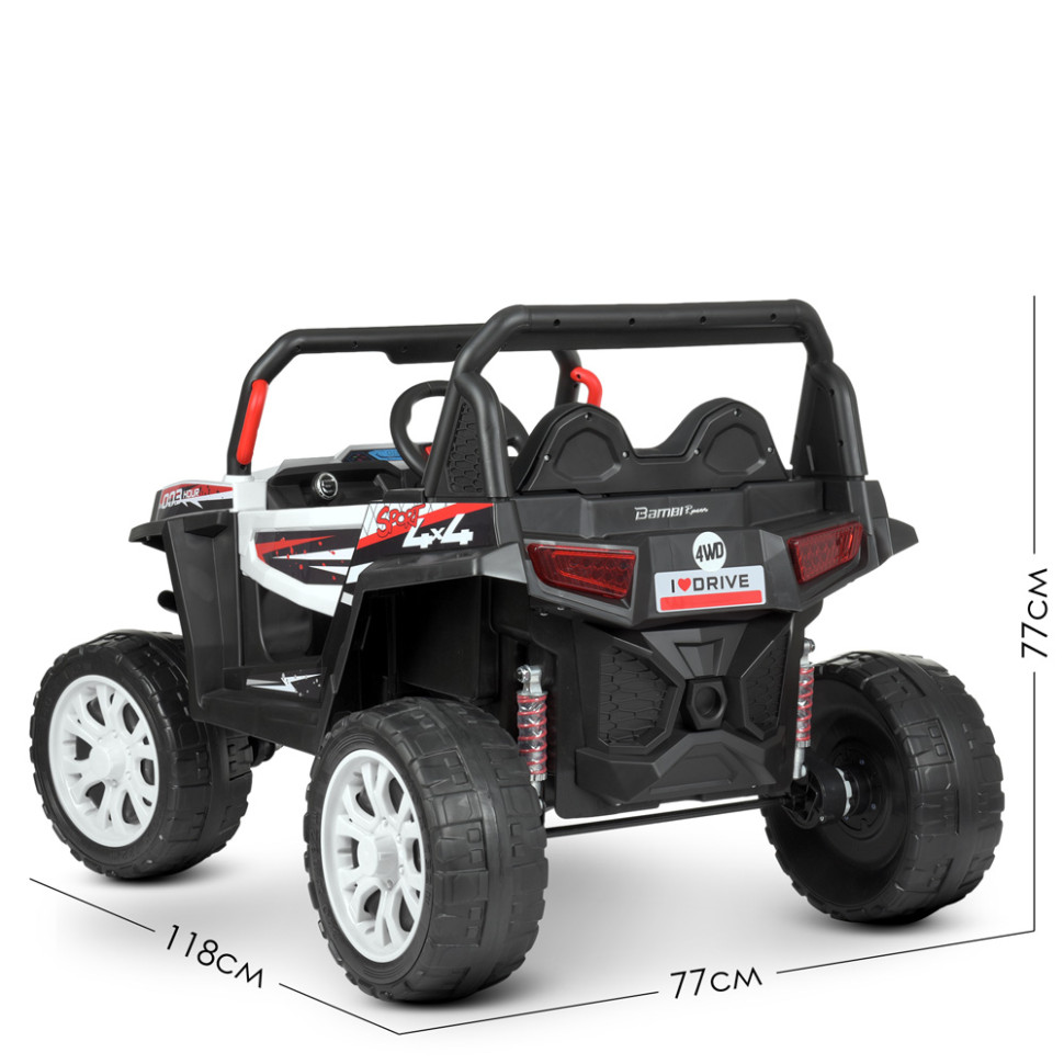 Детский электромобиль Джип Bambi Racer M 4797EBLR-1 до 30 кг