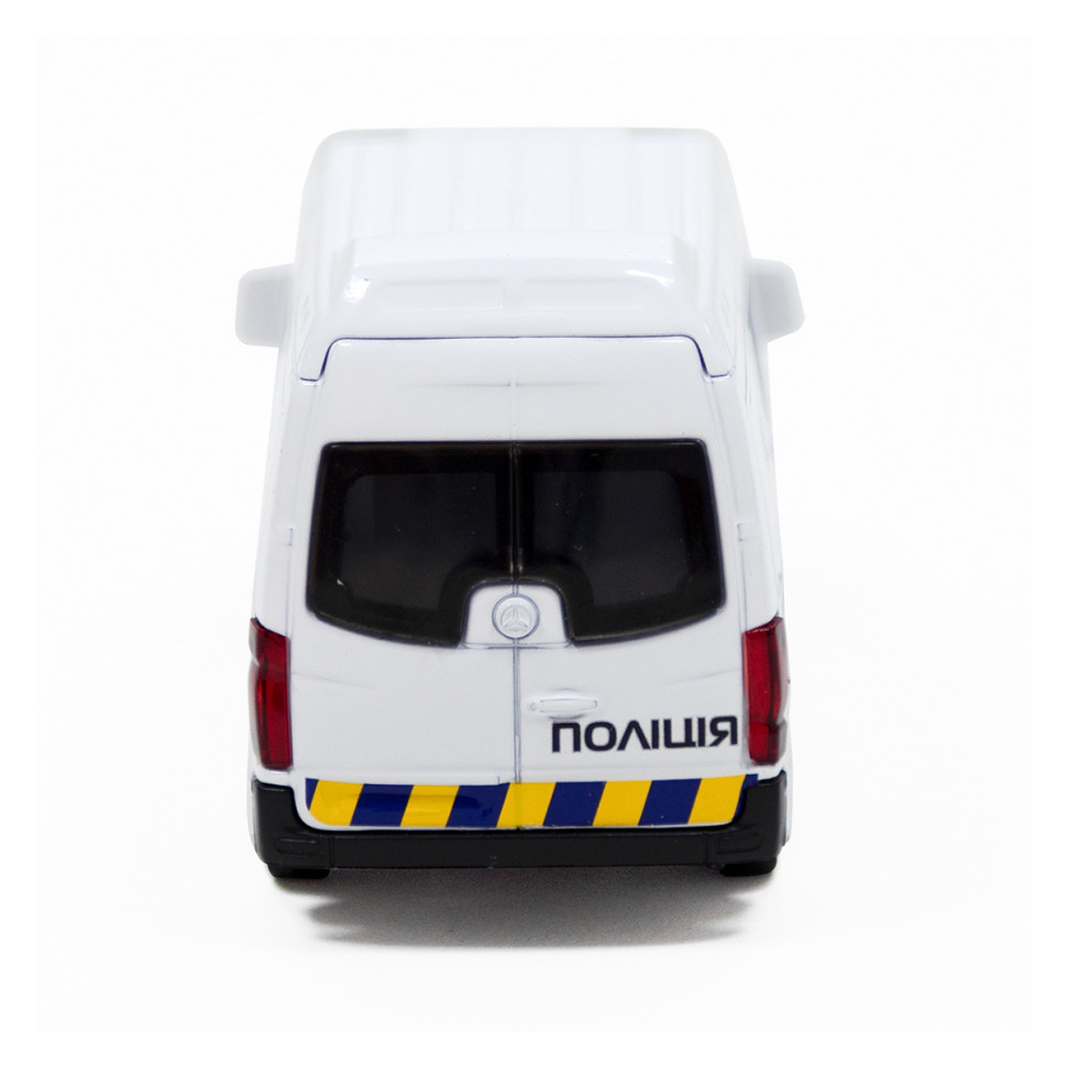 Автомодель дитяча Поліція MERCEDES-BENZ SPRINTER TechnoDrive 250294 інерційна