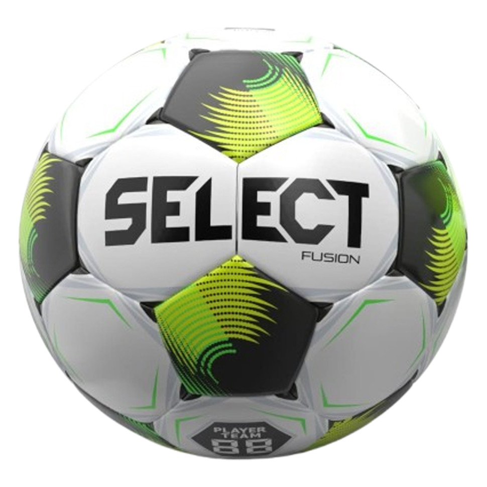 М'яч футбольний Fusion v26 Select 385417-762-4 білий/чорний, розмір 4
