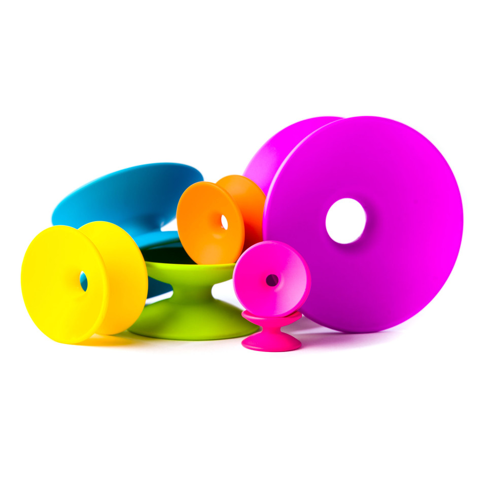Пирамидка Spoolz Fat Brain Toys FA181-1 Цветные катушки