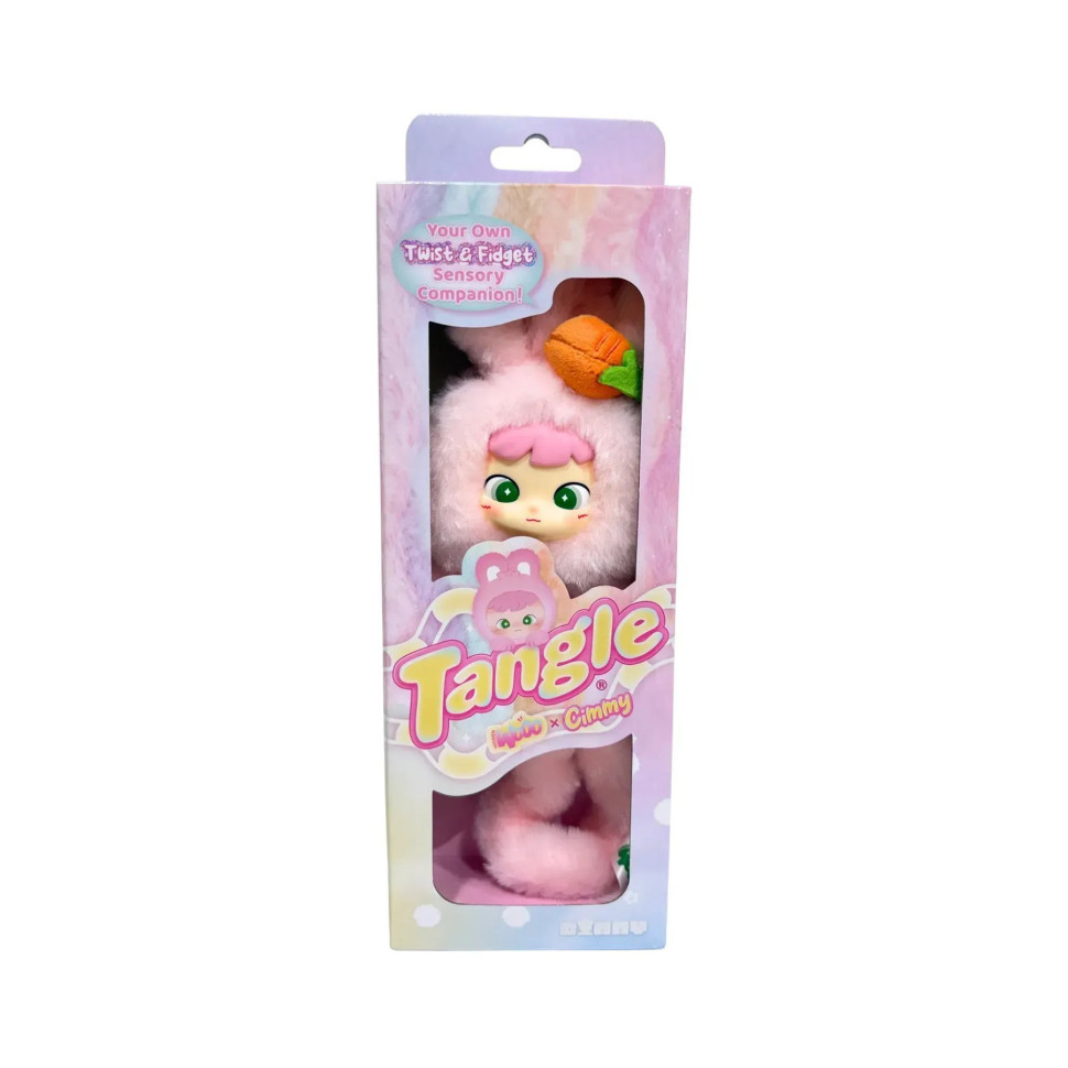 Коллекционная игрушка с кольцом Cimmy Fluffy Bunny Bobo Tangle HWTANGLE01S01-PC01
