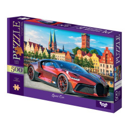 Пазл классический "Спорткар" Danko Toys C500-15-02, 500 элементов