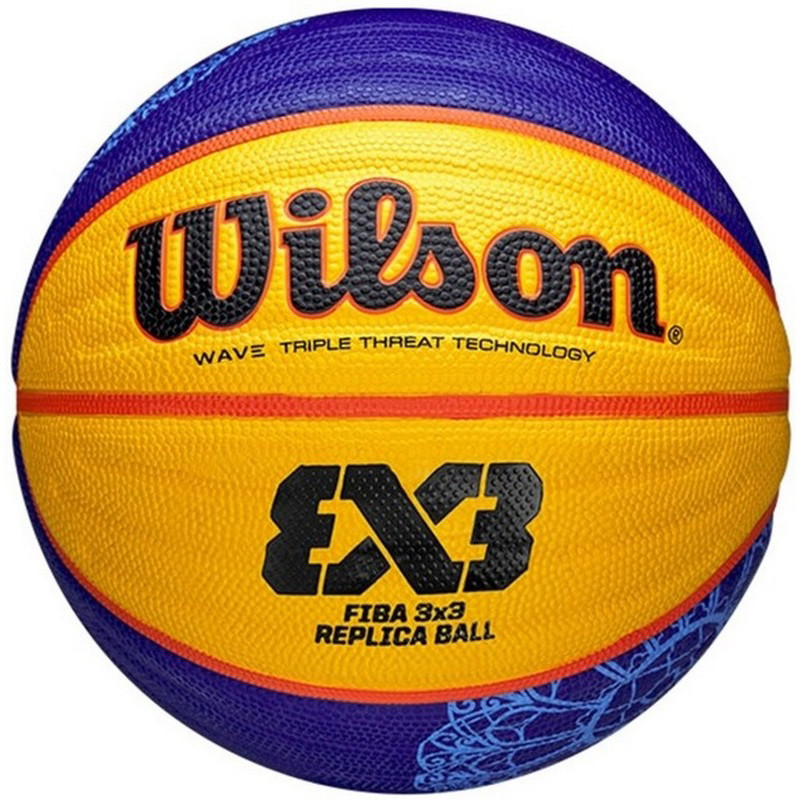 М'яч баскетбольний Fiba 3X3 Replica Paris 2024 6F Wilson WZ3015001XB6F № 6