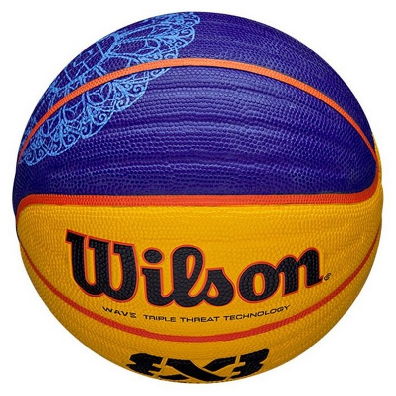 М'яч баскетбольний Fiba 3X3 Replica Paris 2024 6F Wilson WZ3015001XB6F № 6