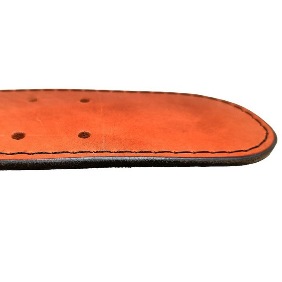Пояс атлетический DeciBelt EasyFit EFTB-BRXS (кожа) коричневый, XS