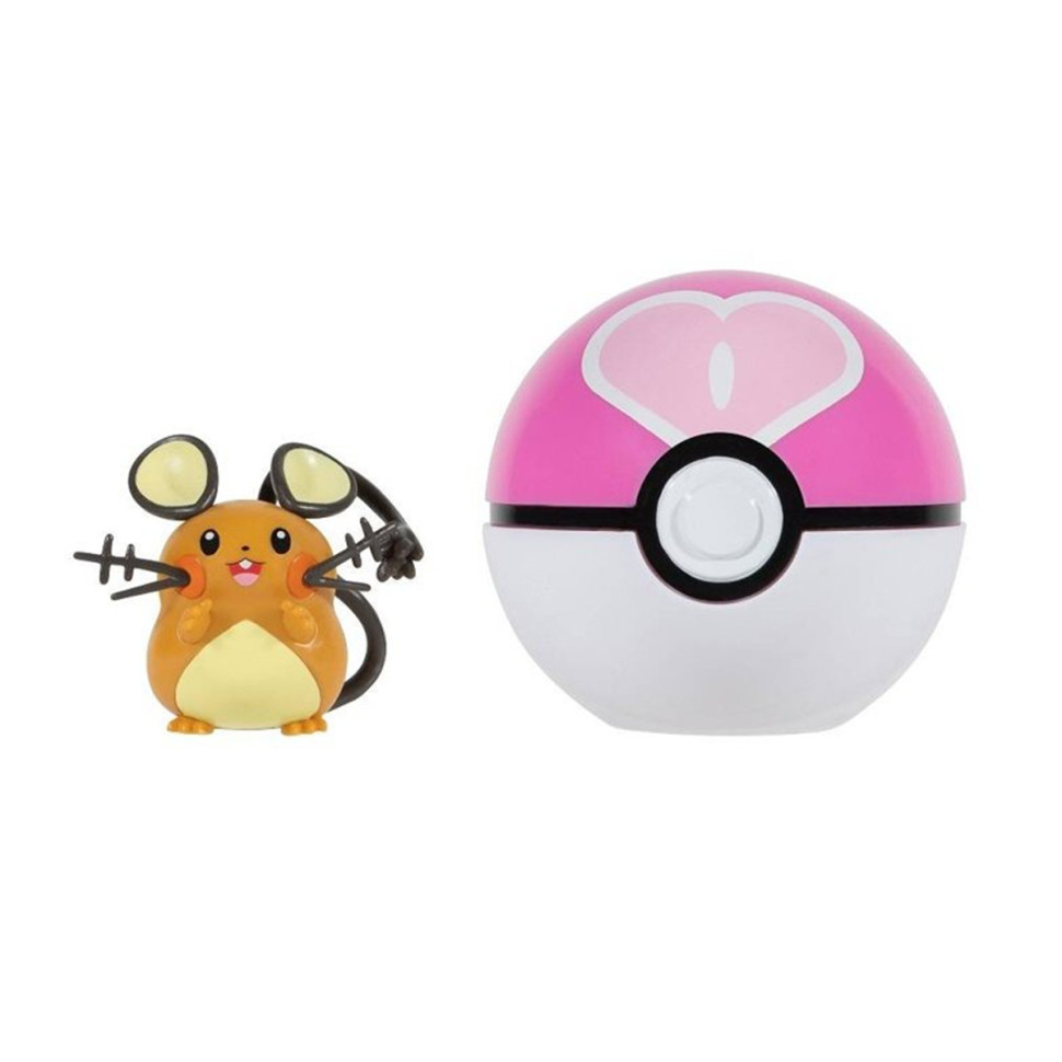 Игровой набор Деденнэ в покеболе Pokemon W15 PKW3138 игровая фигурка, покебол