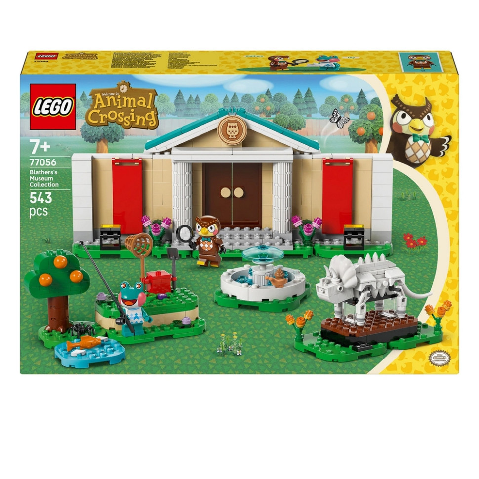 Конструктор Animal Crossing Музейна колекція Blathers LEGO 77056, 543 деталі