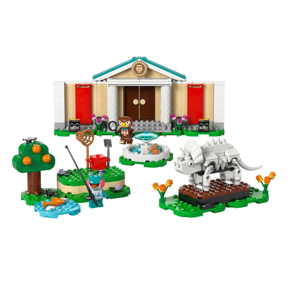Конструктор Animal Crossing Музейна колекція Blathers LEGO 77056, 543 деталі