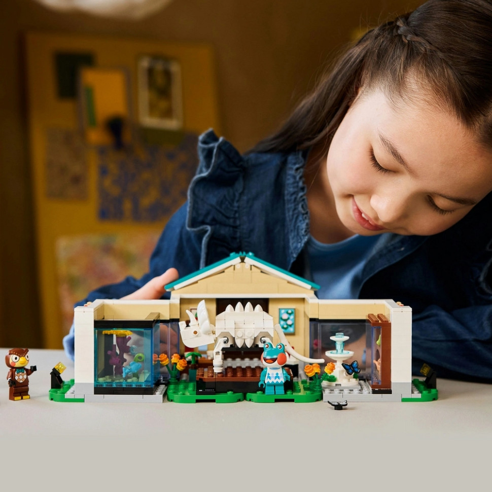 Конструктор Animal Crossing Музейна колекція Blathers LEGO 77056, 543 деталі