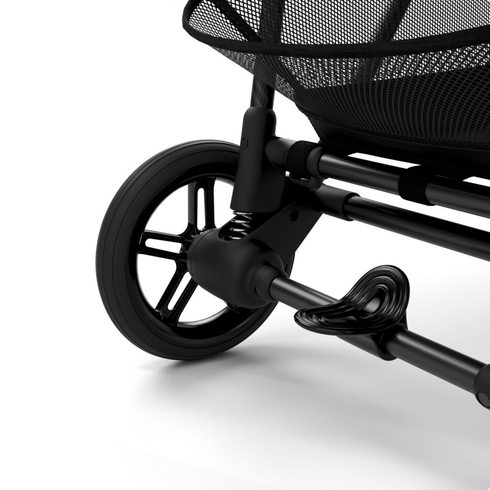 Прогулочная коляска Melio Carbon Cybex 522002639 Moon Black с бампером