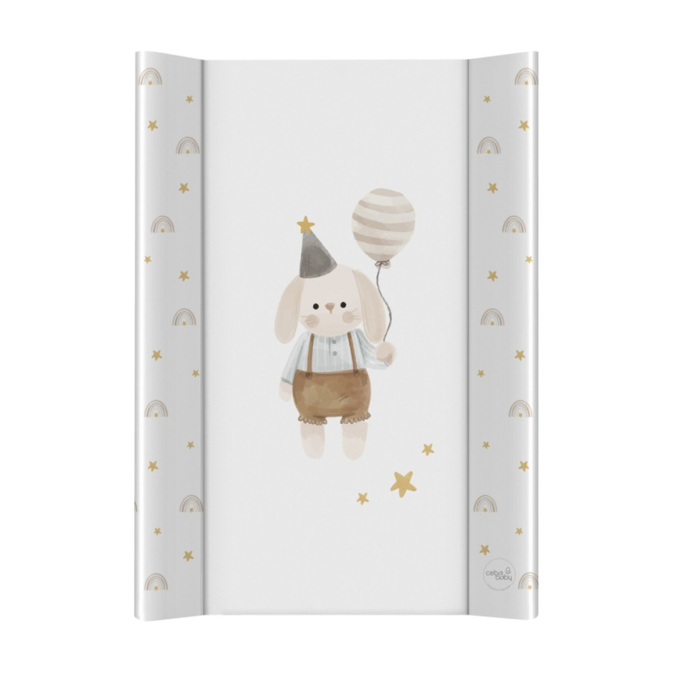 Пеленальний матрац Birthday Bunny Ceba Baby W-204-000-752, 50 x 70 см
