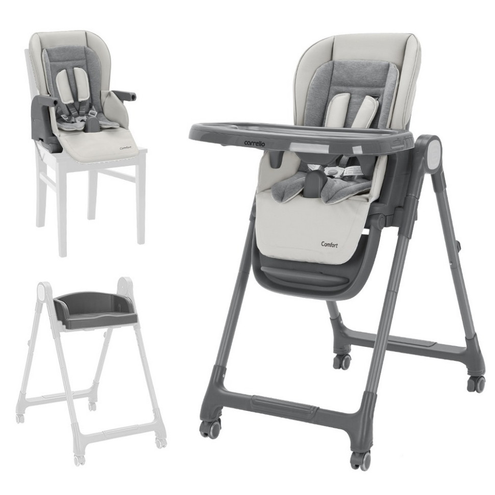 Дитячий cтілець для годування Comfort Carrello CRL-9506 Royal Grey 