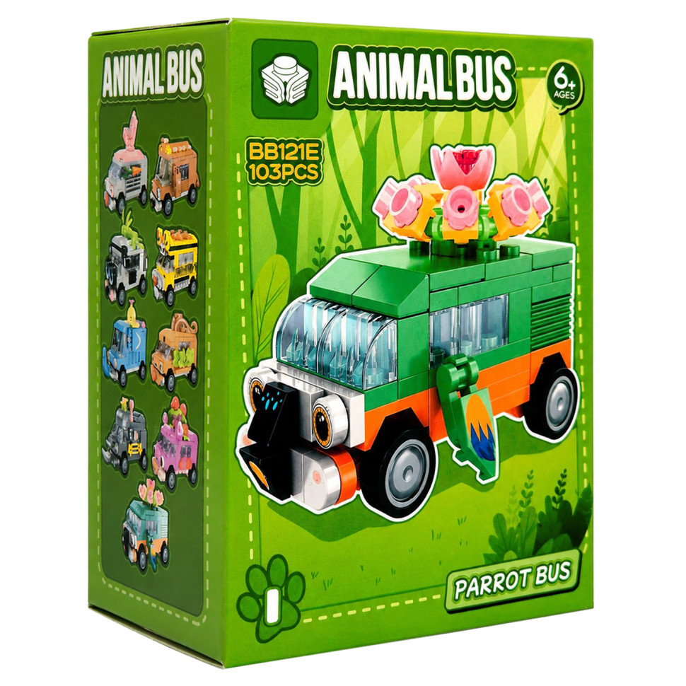 Дитячий конструктор Parrot Bus Bambi BB121E-I серії 