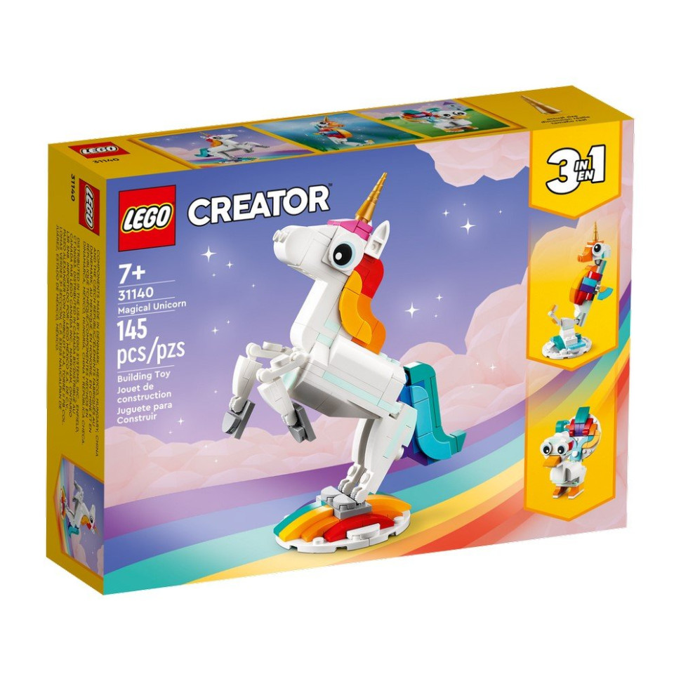 Конструктор Магічний єдиноріг LEGO 31140, 145 деталей