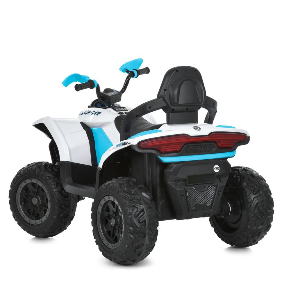 Детский квадроцикл-толокар 2 в 1 Bambi Racer M 6222EBLR-1-4 до 50 кг