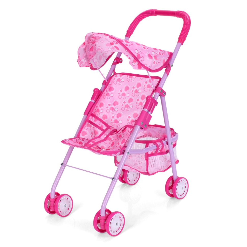 Дитяча коляска для ляльок Bambi M 0352-3 прогулянкова, складна