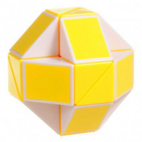 Змійка Рубіка біло-жовта Smart Cube SCT405s