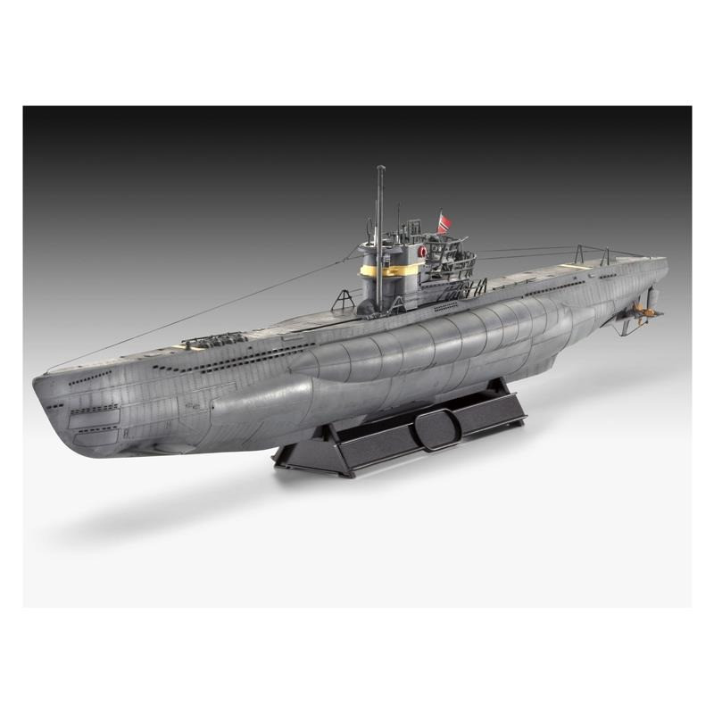 Сборная модель-копия Подводная лодка Type VII C/41 Revell RVL-05100 уровень 4 масштаб 1:144