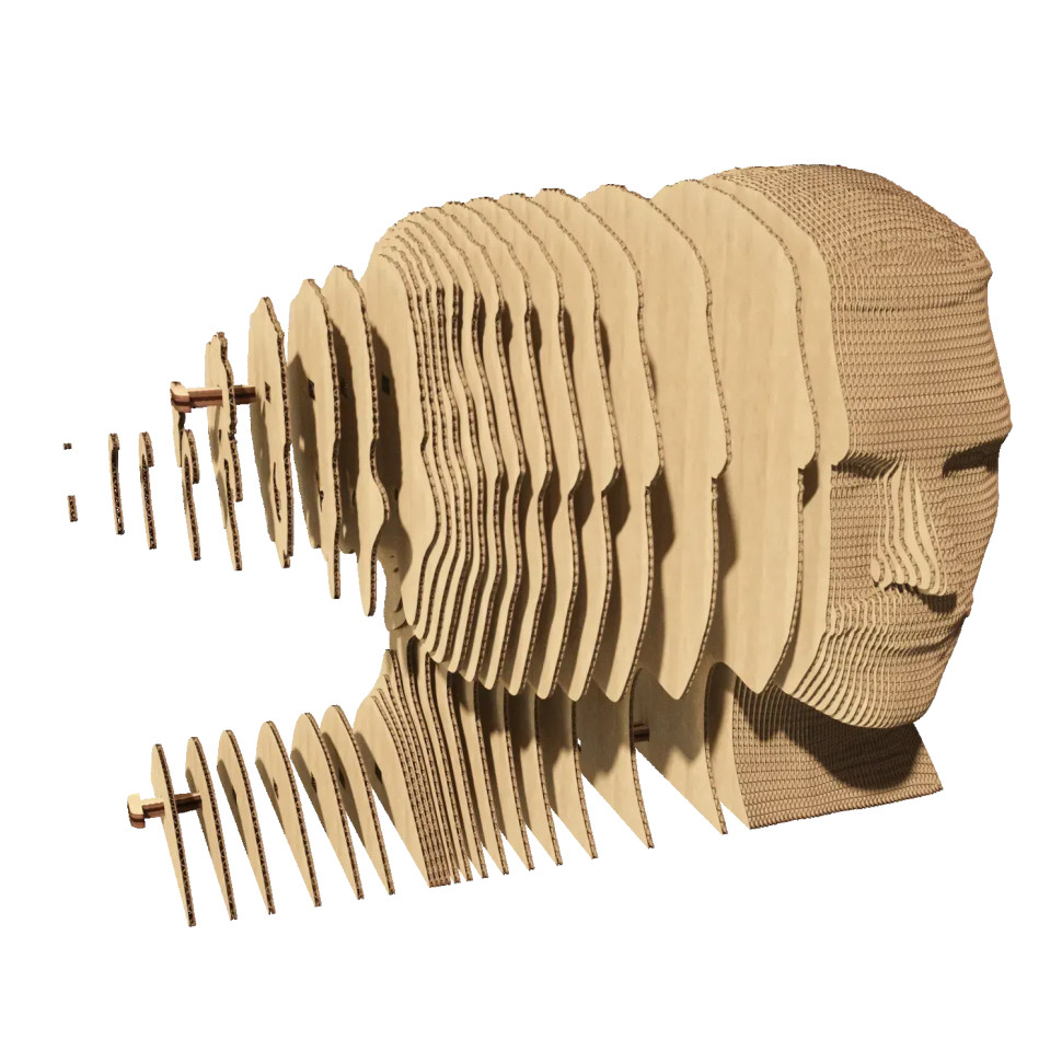 Картонный конструктор 3D Puzzle 