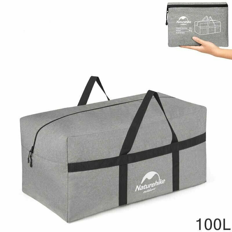 Сумка для хранения портативная Naturehike NH17S021-L 6927595724903 темно-серый 100 л