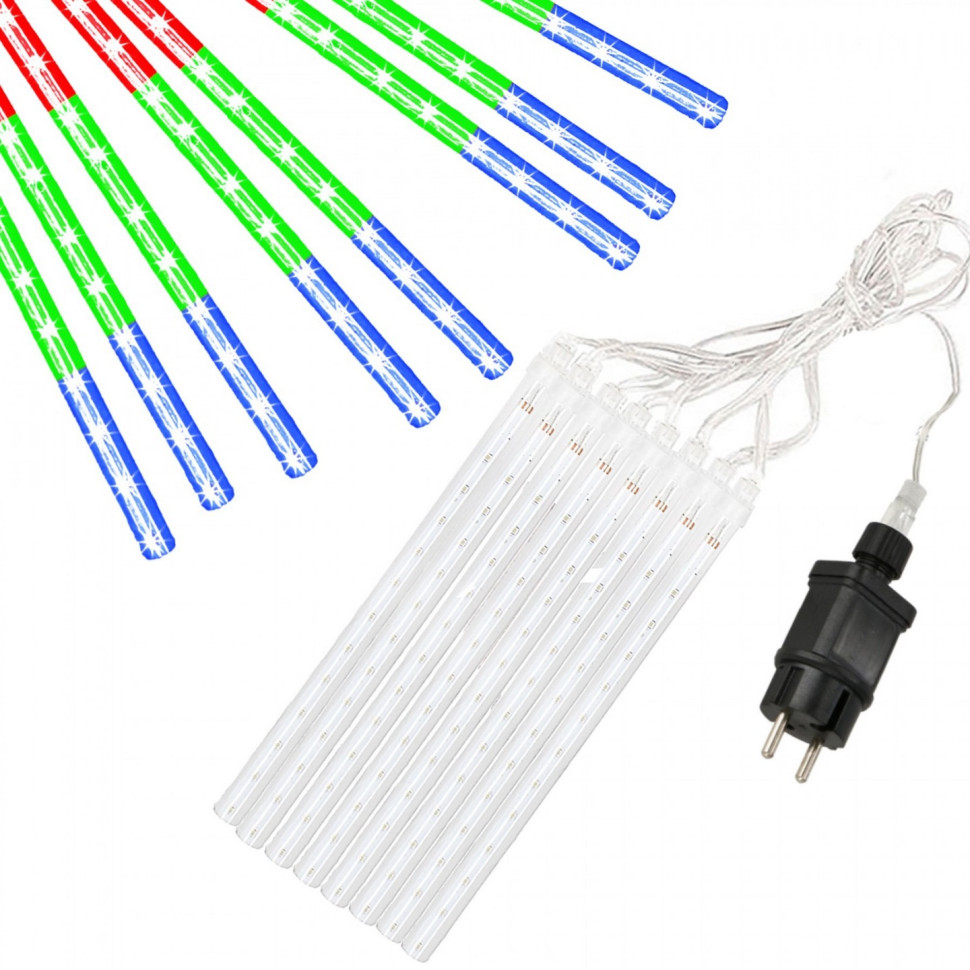 Гирлянда метеоритный дождь Springos CL1216, 3 м 144 LED, Mix