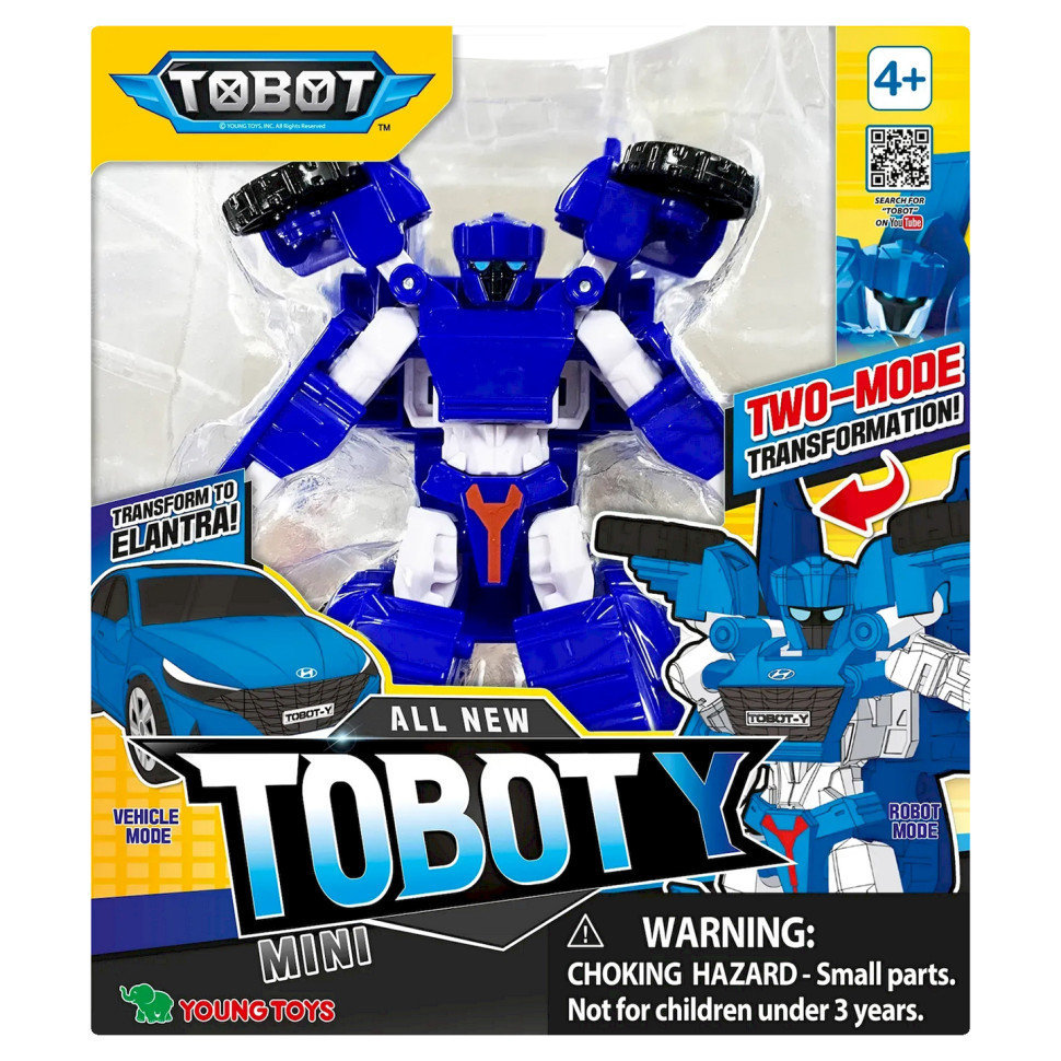 Дитяча іграшка-трансформер міні S5 тобот Y TOBOT 301156, 5х8х13 см