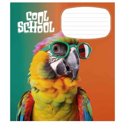 Зошит учнівський "Cool School" Школярик 012-3307L-1 в лінію, 12 аркушів 