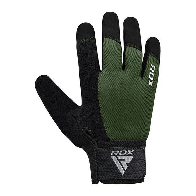 Перчатки для фитнеса W1 Full Finger RDX Inc Limited WGA-W1FA-S+ Army Green, S