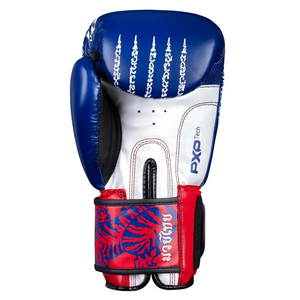 Боксерские перчатки Muay Thai Phantom PHBG2496-14 Blue 14 унций (бинты в подарок)