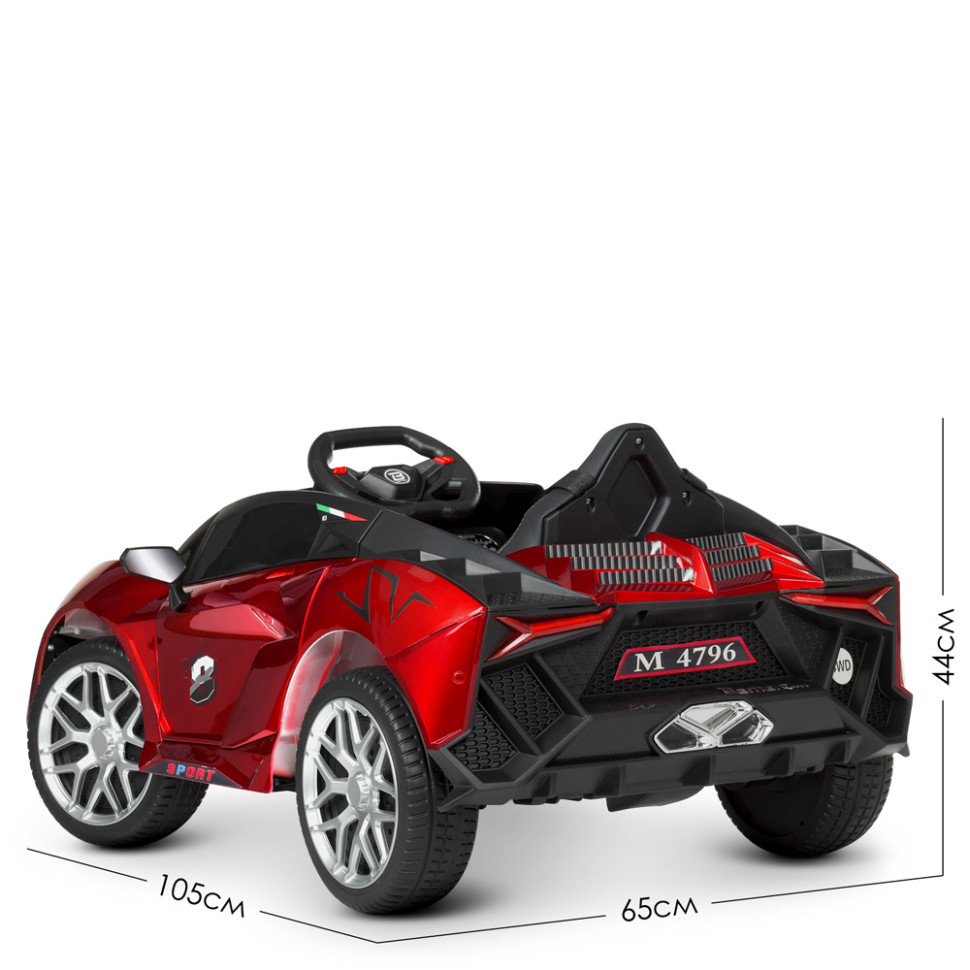 Детский электромобиль Bambi Racer M 4796EBLRS-3 до 30 кг