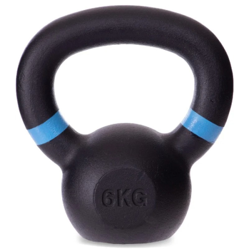 Гиря тренувальна 6 кг Generation Fitness FF51F2-6kg, 523004FS, чавунна