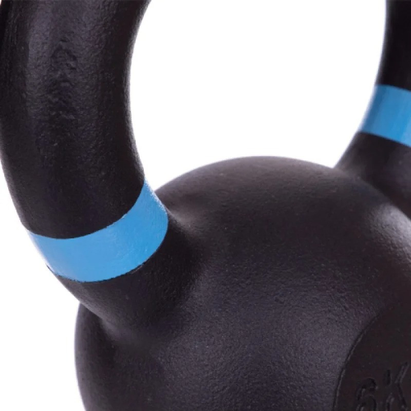 Гиря тренувальна 6 кг Generation Fitness FF51F2-6kg, 523004FS, чавунна