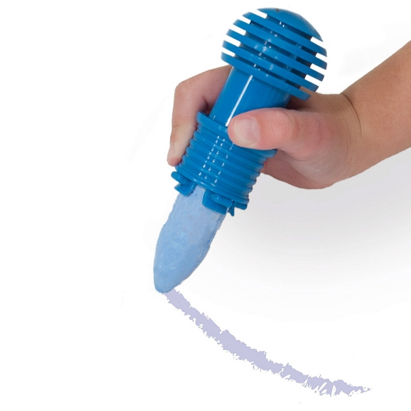 Крейда для малювання на асфальті Melissa&Doug MD9313 з пластиковими тримачами