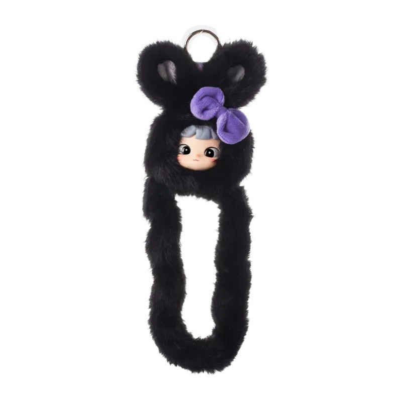 Коллекционная игрушка с кольцом Cimmy Fluffy Bunny Coco Tangle HWTANGLE01S01-BC06