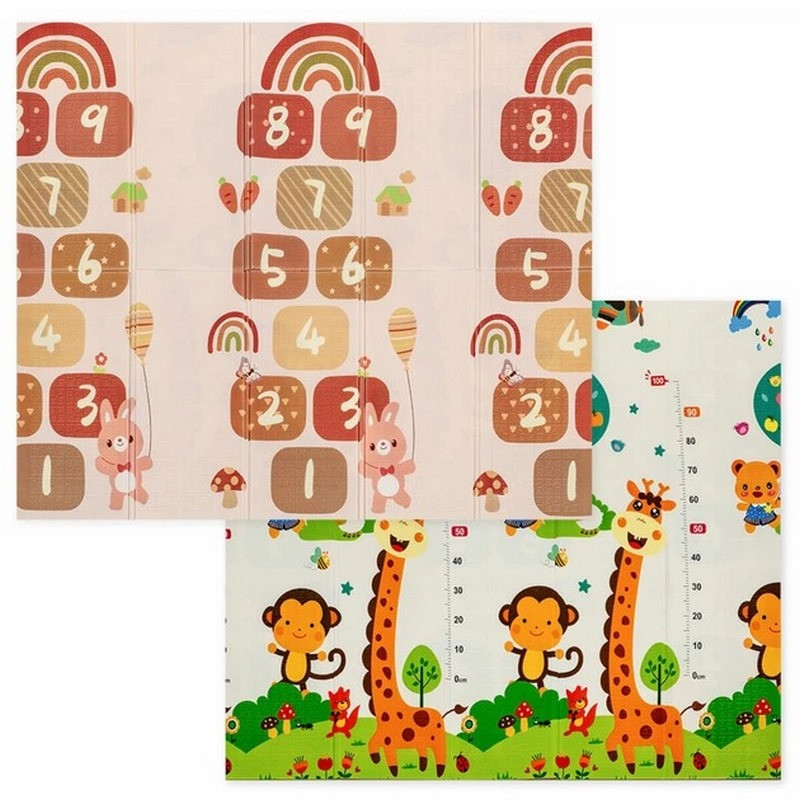 Дитячий термокилимок двосторонній Sticker Wall SW-00003037, 177 х 195 х 0,7 см