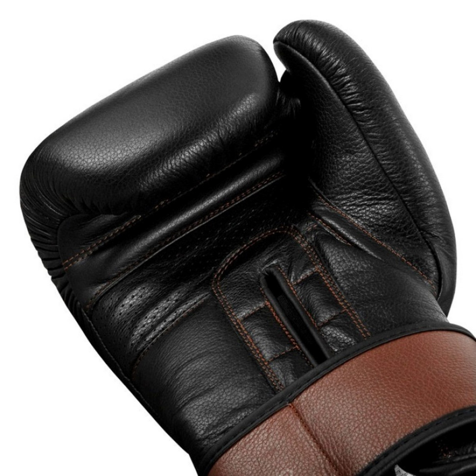 Боксерские перчатки Boxing Honorary TITLE GOSBG M BK/BNL 12 унций (бинты в комплекте)