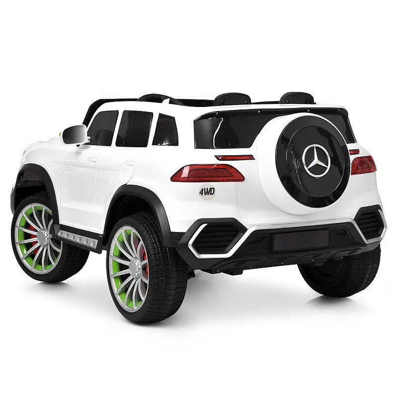 Дитячий електромобіль Джип Bambi M 6379EBLR-1 до 30 кг, білий