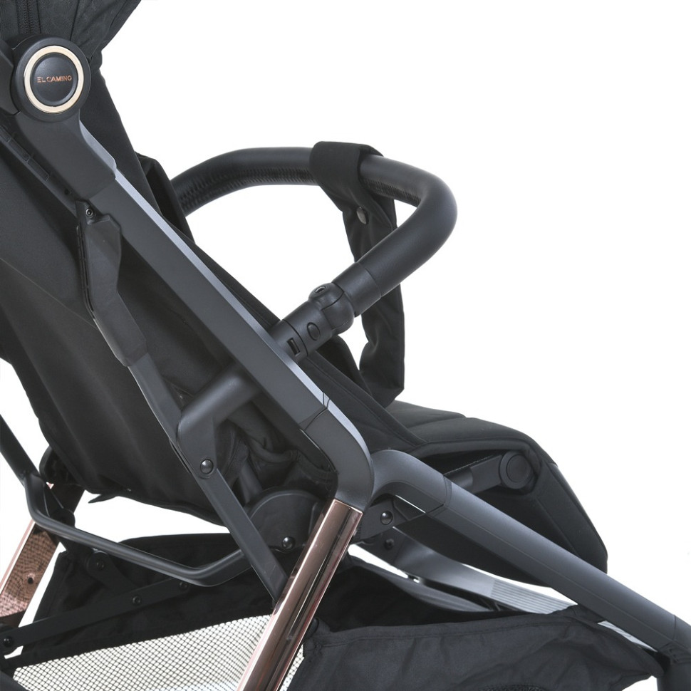 Дитяча прогулянкова коляска BEYA El Camino ME 1127-G Black Leo