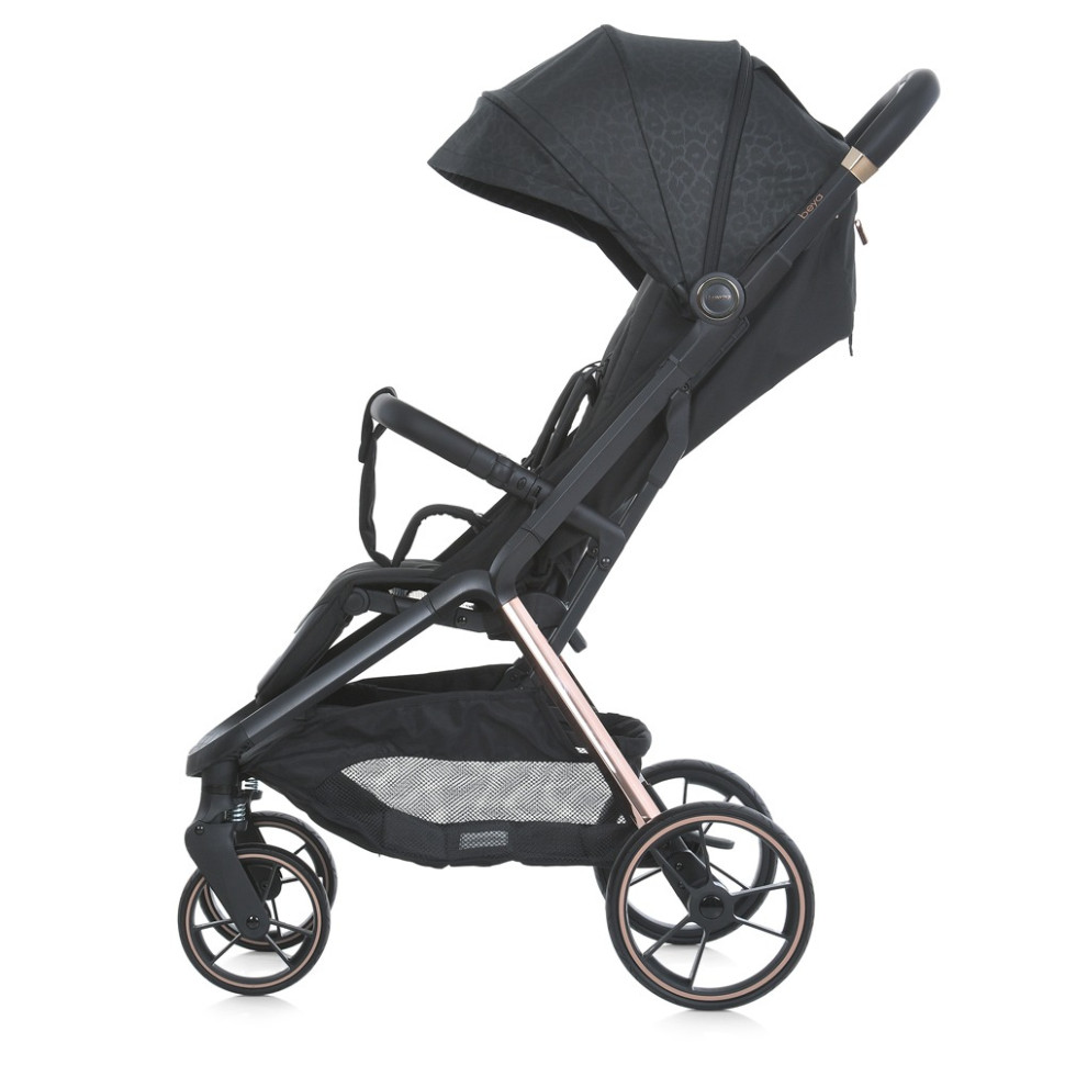 Дитяча прогулянкова коляска BEYA El Camino ME 1127-G Black Leo
