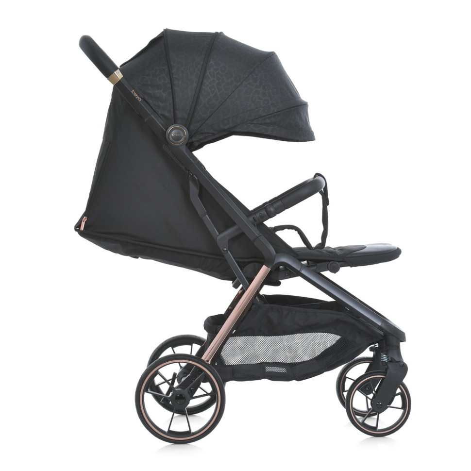 Дитяча прогулянкова коляска BEYA El Camino ME 1127-G Black Leo