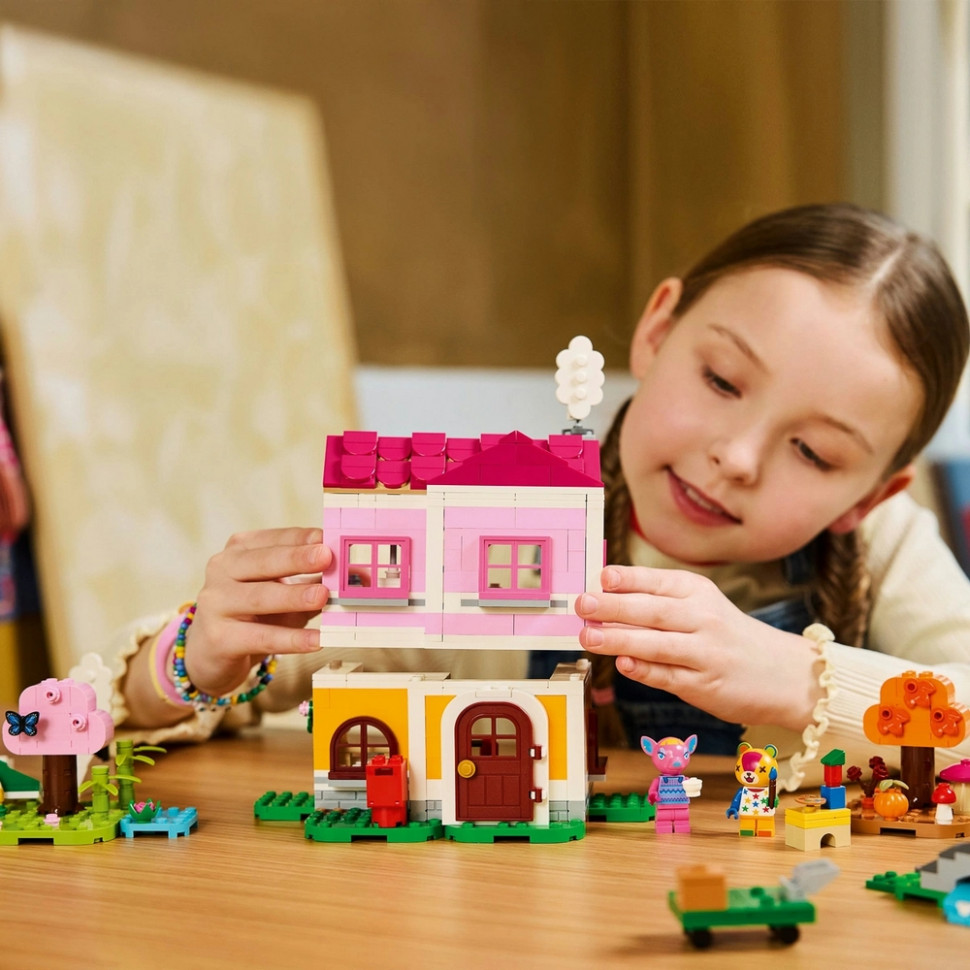 Конструктор Animal Crossing Творчі будинки: сезони розваг LEGO 77057, 814 деталей