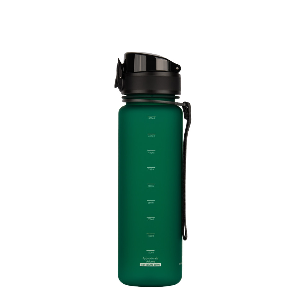 Пляшка для води UZSPACE 3026(Dark-Green) 500 мл, темно-зелена