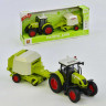 Трактор игрушечный с прицепом WY900