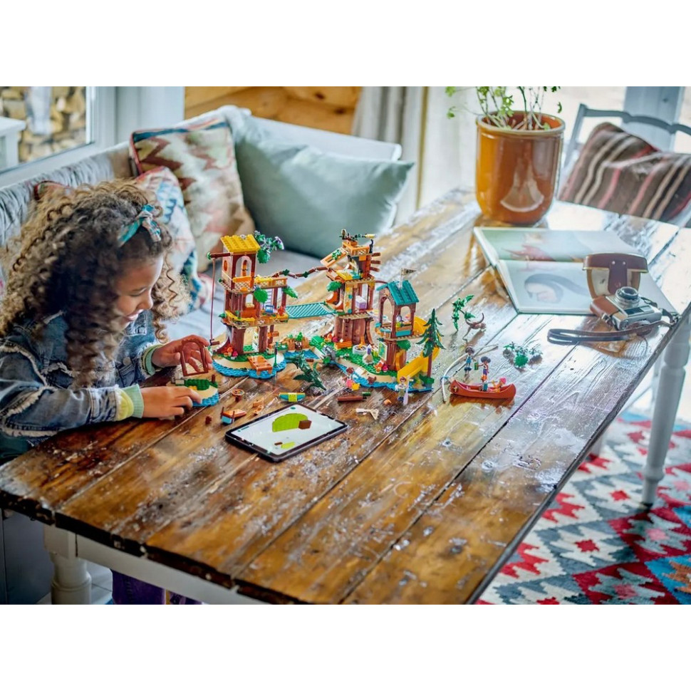 Конструктор Friends Домик на дереве в приключенческом лагере LEGO 42631, 1128 деталей