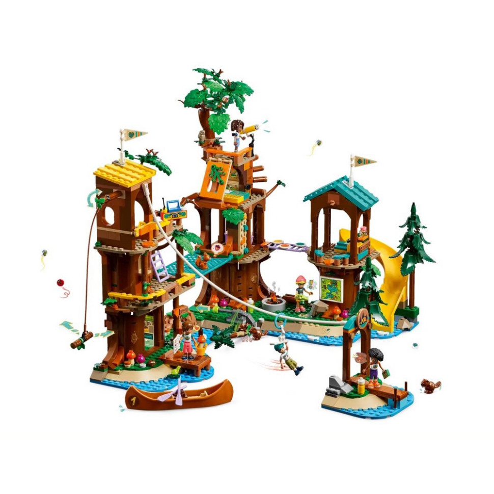 Конструктор Friends Домик на дереве в приключенческом лагере LEGO 42631, 1128 деталей